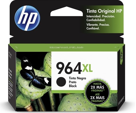HP 964XL NEGRO / CARTUCHO DE ALTO RENDIMIENTO PARA IMPRESORA HP OFFICEJET 9010, 9020